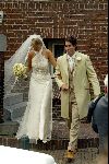 Heesch/Geffen 10 Juli 2004
Trouwen Ruud v Nistelrooy met zijn Leontien Slaats
