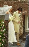 Heesch/Geffen 10 Juli 2004
Trouwen Ruud v Nistelrooy met zijn Leontien Slaats