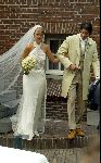 Heesch/Geffen 10 Juli 2004
Trouwen Ruud v Nistelrooy met zijn Leontien Slaats