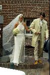 Heesch/Geffen 10 Juli 2004
Trouwen Ruud v Nistelrooy met zijn Leontien Slaats