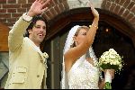 Heesch/Geffen 10 Juli 2004
Trouwen Ruud v Nistelrooy met zijn Leontien Slaats