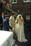 Heesch/Geffen 10 Juli 2004
Trouwen Ruud v Nistelrooy met zijn Leontien Slaats
