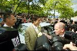 Heesch/Geffen 10 Juli 2004
Trouwen Ruud v Nistelrooy met zijn Leontien Slaats