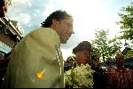 Heesch/Geffen 10 Juli 2004
Trouwen Ruud v Nistelrooy met zijn Leontien Slaats