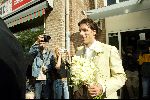 Heesch/Geffen 10 Juli 2004
Trouwen Ruud v Nistelrooy met zijn Leontien Slaats