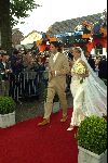 Heesch/Geffen Holland 10 Juli 2004
Trouwen Ruud v Nistelrooy met zijn Leontien