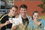 Tilburg, 3 Juli 2005
Ad v d Hurk ( artiestennaam Andy de Witt ) bij uitreiking nieuwe CD hier op de foto samen met zijn dochter en a.s. schoonzoon