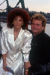 Hilversum 10 September 1991
Andre Hazes met zijn nieuwe vriendin Rachel Hazes