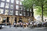 Amsterdam 14 juli 2005
Cafe Carels in de Saenredamstraat . 
Nieuwe eigenaars zijn Richard Witschge en Brian Roy