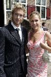 Hierden 15 juli 2005
Jasmine Sendar trouwen met Rutger Fahrner.
Tanja Jess en Charly Luske