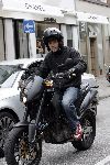 Amsterdam 22 juli 2005
Daniel Boissevain op zijn KTM moter op de pc hooftstraat