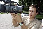 Hierden 15 juli 2005
Jasmine Sendar trouwen met Rutger Fahrner.
Edgar Wurfbain met camera