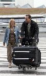 Schiphol 24 juli 2005
Frans Bauer vertrekt naar Zuid Afrika. Mariska brengt hem weg.