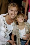 Amsterdam 10 juli 2005
Premiere Zoop in Tuschinski.
Ingeborg Wieten met zoontje