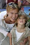 Amsterdam 10 juli 2005
Premiere Zoop in Tuschinski.
Ingeborg Wieten met zoontje