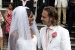 Hierden 15 juli 2005
Jasmine Sendar trouwen met Rutger Fahrner.
Froukje de Both