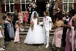 Hierden 15 juli 2005
Jasmine Sendar trouwen met Rutger Fahrner