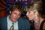 Amsterdam, 28 September 1993
Jeroen Pauw met zijn nieuwe vriendin Mieke v d Meij