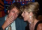 Amsterdam, 28 September 1993
Jeroen Pauw met zijn nieuwe vriendin Mieke v d Meij