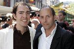 Amsterdam 10 juli 2005
Premiere Zoop in Tuschinski.
Johan Nijenhuis en Alain de Levita