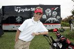 Halfweg, 26 Juli 2005 Golfclub Houtrak
Demonstratie en clubfitting van TaylorMade
Op de foto Junior Smulders spelend voor golfclub Best Hcp 2.1