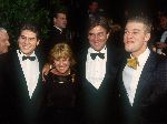 8 Juni 1993
Martijn Krabbe met zijn broer....en ouders Jeroen Krabbe en Herma Krabbe
