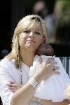 Wassenaar 17 juli 2005
Fotomoment met Maxima Amalia Prins Willem Alexander en Alexia bij hun woning 