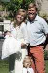 Wassenaar 17 juli 2005
Fotomoment met Maxima Amalia Prins Willem Alexander en Alexia bij hun woning 