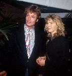 Amsterdam, 2 Oktober 1993
Jeroen Pauw met zijn nieuwe vriendin Mieke v d Meij