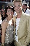 Amsterdam 10 juli 2005
Premiere Zoop in Tuschinski.
Vivienne v d Assem met Patrick Martens