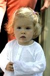 Wassenaar 17 juli 2005
Fotomoment met Maxima Amalia Prins Willem Alexander en Alexia bij hun woning 