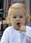 Wassenaar 17 juli 2005
Fotomoment met Maxima Amalia Prins Willem Alexander en Alexia bij hun woning 