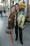 Amsterdam 30 juli 2005
Beurs mode accecoires.
Rosanna Lima en Mark