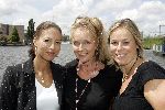 Amsterdam 19 juli 2005
Perspresentatie SBS6 Net5 en Veronica .
Marlayne  met Selma v Dijk en Maureen du Toit