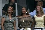 Amsterdam 29 juli 2005
Afscheid Rafael v d Vaart bij Ajax. Sylvie Meis op tribune