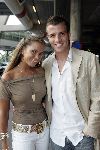 Amsterdam 29 juli 2005
Afscheid Rafael v d Vaart bij Ajax. Sylvie Meis op tribune