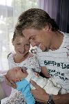 Rotterdam 22 juli 2005
Winston Post en Denise v Rijswijk met hun zoon Jayden