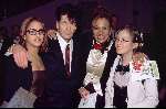 Amsterdam, 14 oktober 1997
Opening expositie Herman Brood
hier op de foto met Patty Brard en hun dochters