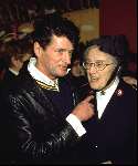 Amsterdam, 14 oktober 1997
Opening expositie Herman Brood
hier op de foto met Majoor Boszhardt