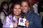 Amsterdam, 29 maart 2001
Uitreiking CD Justine Pelmelay
PATTY BRARD met JUSTINE PELMELAY