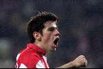 Eindhoven, 23 november 2000
UEFA Cup wedstrijd PSV-PAOK Thessaloniki, eindstand
KEZMAN HEEFT  0-2  GESCOORD