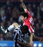 Eindhoven, 23 november 2000
UEFA Cup wedstrijd PSV-PAOK Thessaloniki, eindstand
KEZMAN