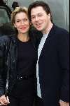 Amsterdam 11 juli 2001
Premiere van Thom Raider in Pathe Arena.
Marianne Vloetgraven met ....