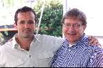 Amsterdam 26 juli 2001
Winterpresentatie van RTL 4 RTL 5 en Yorin.
Bart in t Veld en Ruud ter Weijden