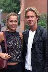 Amsterdam 23 juli 2001
Premiere van Rocky over the rainbow.
Tanja Jess en haar vriend Charly