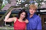 Almere  25 juli 2001
Ton van Rooyen en zijn vrouw Heleen v Rooyen.