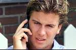 Amsterdam 26 juli 2001
Winterpresentatie van RTL 4 RTL 5 en Yorin.
Winston Gerschtanowitz met gsm