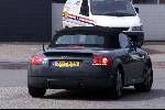 Hilversum 27 juli 2000
Perspresentatie Winterseizoen 2000 van Veronica.
Winston Gerschtanowitz met zijn audi TT cabrio