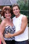 Blaricum 6 juli 2001
Verjaardag van Gordon .
Winston Gerschtanowitz en Christine Kroonenberg