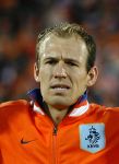 Zaterdag, 27 Mei 2006 Vriendschappelijke interland op weg naar het WK 2006 Nederland-Kameroen, eindstand 1-0
Arjen Robben
@ Edwin van Zandvoort